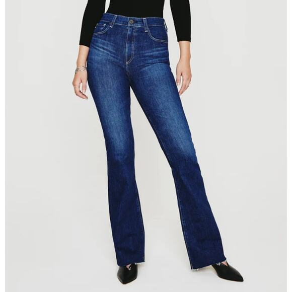 ADRIANO GOLDSCHMIED Alexxis Vintage Boot Jeans Easy Street Blue Women's 31 - Picture 2 of 10